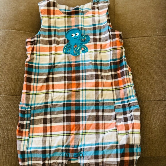 Boys 18 month Carters Octopus Romper - Picture 1 of 2